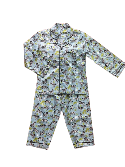 Playful Zebra Printed Set